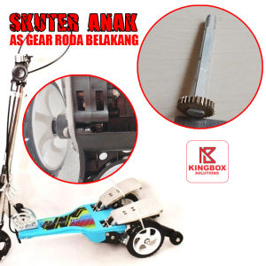 Gear As Roda Belakang Sparepart Skuter Anak Otoped Pedal Injak HP RMB