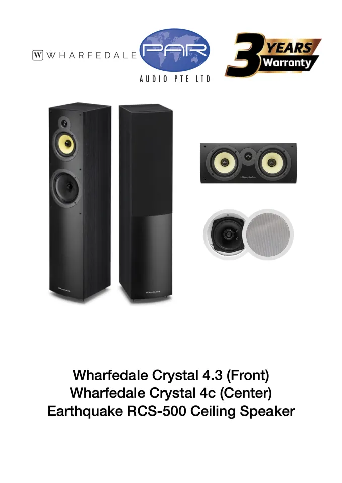 Wharfedale crystal 4.3 fashion