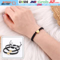 Gelang Huruf Inisial Emas 26Huruf Gelang Couple Gelang Tangan Rajut Tail Gelang Bracelet. 