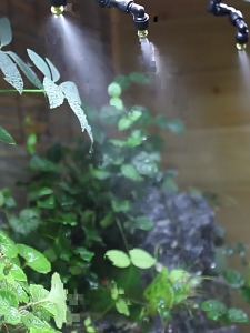 Automatic Misting System For Reptiles And Amphibians with 360 Degree Adjustable Copper Nozzles Intelligent LCD Control