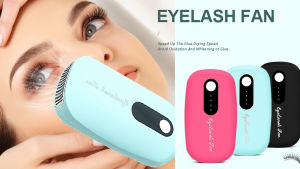 USB พัดลมขนตามืออาชีพเครื่องเป่าชาร์จไฟ พกพา ขนาดเล็ก สำหรับต่อขนตา