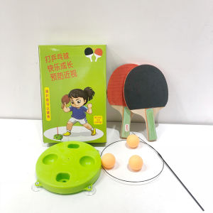 🔥🔥Roman Holiday Indoor Ping Pong Practice Portable Elastic Shaft Table Tennis Trainer Elasticity Training COD