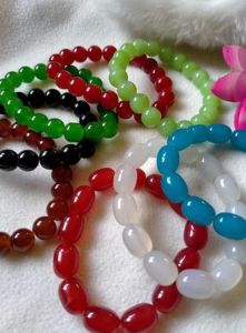 Gelang giok sintesis gelang giok pria wanita/gelang giok/gelang tangan pria/gelang tangan wanita/gelang giok gelang giok polos 10 mm