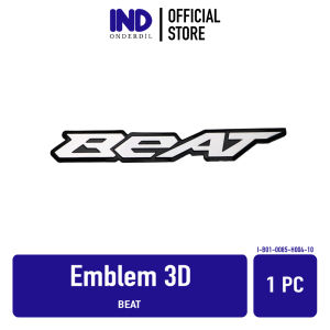 Emblem Logo Honda Beat 3D Timbul Muncul Satuan 1 Pc  Biru Emas Silver Emas Stiker