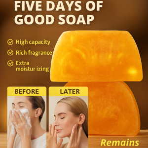 Perfume Gold Soap Handmade Bath Perfume Oil Control Full Body Moisturizing Soap Bar Deep Cleaning Whole Body Fragrance Soap Bar Long Lasting Bath Essential Oil Soap 黄金持久留香手工皂 精油香皂