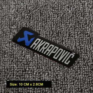 3D Aluminum Heat-resistant Motorcycle Exhaust Pipe Sticker SC SHOWA Akrapovic Yoshimura Two Brother Arrow Sticker