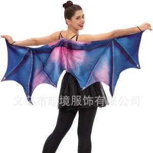 The new Halloween cape cosplay Props for fantasy dragon horn and wing costumes for festival party performances and shawls