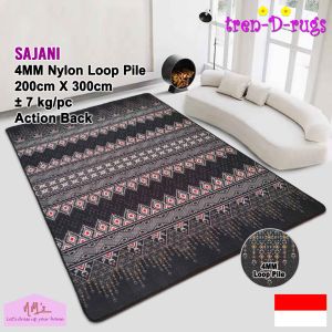Tren-D-rugs Karpet jumbo persian eropa vintage abstrak alas lantai kamar tidur 200 cm x 300 cm - NMs