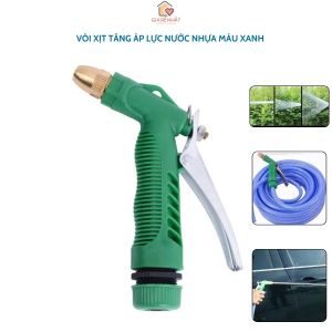 Vòi Xịt Tăng Áp Lực Nước Vòi Xịt Rửa Xe Tưới Cây Vệ Sinh Nhà Cửa Đầu Vòi Bằng Hợp Kim Xoay 360 Độ