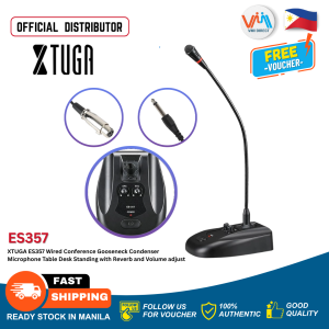 XTUGA ES357 Gooseneck Microphone /Professional Table conference Condenser Microphone VMI DIRECT