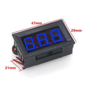 LEI Digital Voltmeter DC 100V 10A Voltmeter Ammeter Dual Digital Volt Meter Gauge Electromobile Motorcycle Car