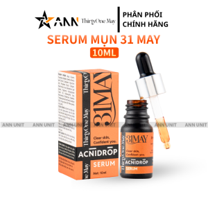 Combo Kem Mụn Acnifix 15g & Serum Mụn 31may 10ml - Mỹ Phẩm Thirty One Giúp Hỗ Trợ Cải Thiện Da Mụn - Ann Unit