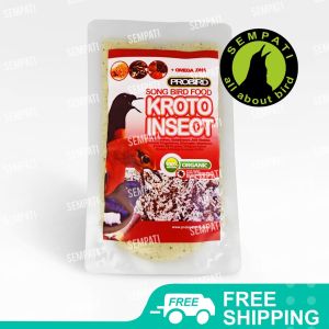 SEMPATI Pakan Burung Murai Kacer Kroto Insect Probird PKRITSR