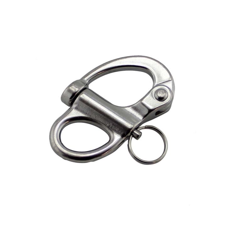 5PCS 316 Stainless Steel Quicke Release Fixed Bail Snap Shackle With ...