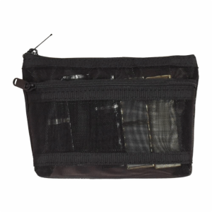 NEXTYOO Double Layered Mesh Cosmetic Bag Cosmetic Organization Mesh Transparent Makeup Pouch  S/M/L Capacity Toiletry Beauty Case Beauty Storage