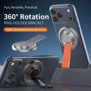 MINIFELE 262 360° Rotation ic Phone Holder Foldable Ultra-thin Mobile Phone Bracket Universal Metal Finger Ring Stand