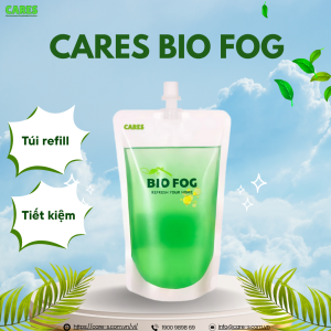 CARES BIO FOG (Túi refill) - Giải pháp sinh học tối ưu cho đường ống thoát nước