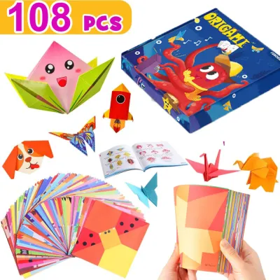 Paper Airplane Kits with 16 Classic Designs32 Sheets Paper Planes Origami Kit for Kids Ages 5-12Airplane Gifts for Boys and Girls