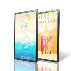 shop sign lightbox led board menu advertisement frame with led