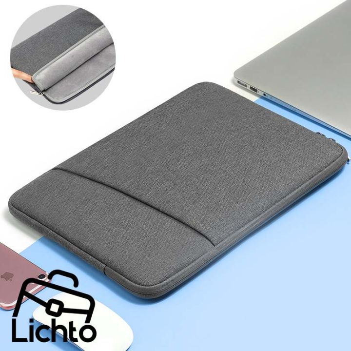 กระเป๋าใส่  iPad 9.7, 10.5, 11, 12.9  mini air pro ซองไอแพด ซองใส่โน๊ตบุ๊ค รุ่น TKS sleeve