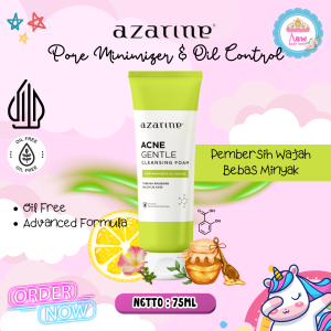 Azarine Acne Foam / Pembersih Wajah Berjerawat Bebas Minyak 60ml With Salicylic Acid