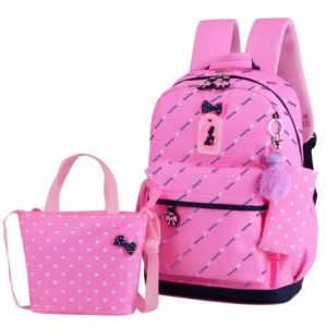 Bundara Tas ransel Ta-1083 2in1 tas sekolah anak motif love cantik lucu