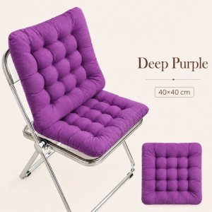 Chair Cushion Sofa Pad w/TieTatami Pad Washable Square Solid Color Cushion for Sofa Pillow square