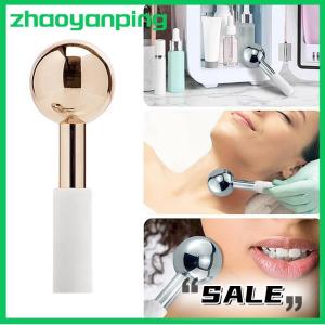 zhaoyanping Facial Ice Globes Cold Hot Stainless Steel Facial Roller Skin Beauty Spa Cooling Globe Massage Ball Face Care Cryo Freeze Stick