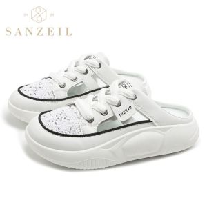 Sanzeil Junn - Sandal Wedges Wanita Slip On 2059