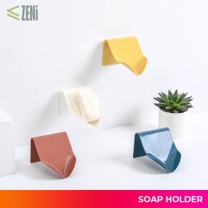 ZENi Soap Holder | Wall Mounted Minimalist Bathroom Soap Container