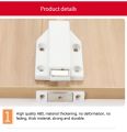 Door Cabinet Push To Open Magnetic Catcher Amortisseurity Catch Touch Latch Household Accessories. 