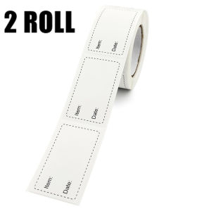 500Pcs Food Safety Date Sticker Storage Label Self-Adhesive Removable Freezer Food Labels