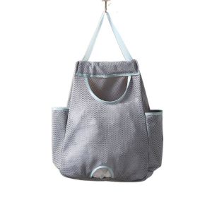 Washable Garbage Bag Storage Bag Breathable Wall-mounted Plastic Bag Dispenser Multi-function Mesh Grocery Bags Holder Kitchen