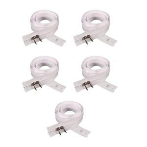 5 Pcs Nylon Zippers Quilt Zippers Sewing Accessories Double Zippers Head Zippers for Sewing