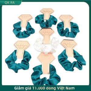 QK FA ✨ 1 món quà phù dâu tóc scrunchies đội cô dâu được haircircle cô dâu đám cưới lưu niệm bachelorette Đảng cô dâu tắm Quà tặng đám cưới lưu niệm cho khách