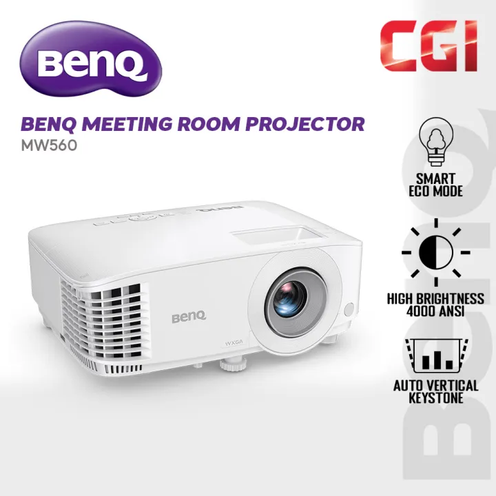 BenQ MW560 4000lms WXGA Meeting Room Projector