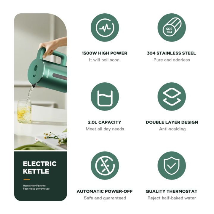 Dreepor%202L%20Fast%20Boiling%20Electric%20Kettle%20Double%20Layer%20anti-scalding%20Automatic%20Heat%20Preservation%20Kettle%20-%20Image%208