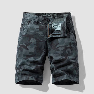 ฤดูร้อนผู้ชายผ้าฝ้ายลวงตากางเกงขาสั้น Man Bermuda Cargo Tactic คลาสสิกกางเกงขาสั้นผู้ชายหลายกระเป๋าแฟชั่น Outwear สั้นกางเกงกางเกง