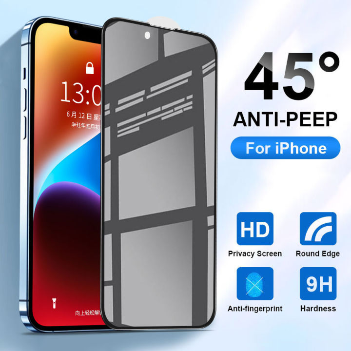 Protecteur D'Écran En Verre Trempé Confidentialité Pour IPhone 7 / IPhone 8 - Anti-Regard