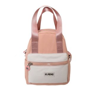 SOTOP Multifunctional Crossbody Phone Pouch Handheld Korean Style Small Square Bag Portable Tote Bag Nylon Shoulder Bag Woman Girls