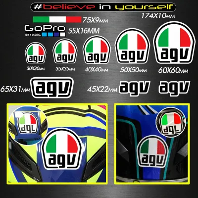 ใช้บังคับ agv k1 K3 K5 สติ๊กเกอร์ติดหมวกกันน็อคขอบโค้ง สติ๊กเกอร์ติดหมวกกันน็อคเต็มใบ สติ๊กเกอร์กันน้ำสะท้อนแสงสำหรับรถจักรยานยนต์