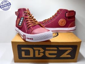 Zamay97 Sepatu Sneakers Kasual Boots tinggi model converse Pria Tali Premium WM01