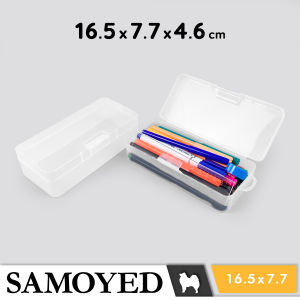 Tempat / Kotak Plastik PP Penyimpanan Serba Guna / Plastic Storage Box 16.5 x 7.7 x 4.6 / 165 x 77 x 46 cm Samoyed BX-HF-1657746 (Aksesoris / Pernak-Pernik / Kosmetik / Alat Tulis / Perlengkapan / Peralatan Seni / Jahit)