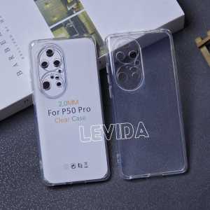 Huawei P50 Huawei P50 Pro Soft case Clear 2.0mm Case Bening Huawei P50 Huawei P50 Pro
