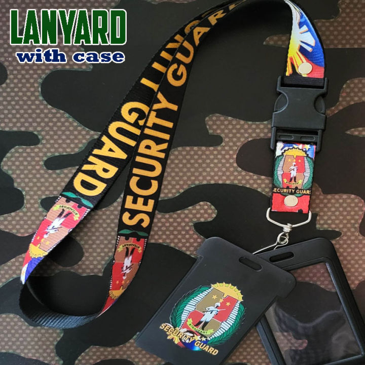 New Security Guard Pilipinas Security Officer Design Lanyard Id Lace ...