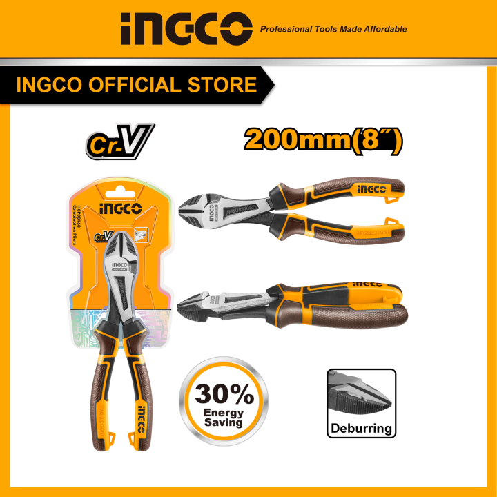 Kìm (Kềm) cắt đầu nặng cao cấp INGCO HHHDCP28200 thép CR-V loại 8 inch ...