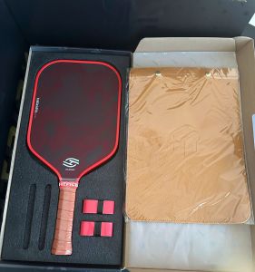 Vợt Pickleball HTPICK AMD-001 - Sợi TITAN Lõi Tổ Ong PP Tay Cầm TPU Vợt Chuyên Nghiệp Thi Đấu