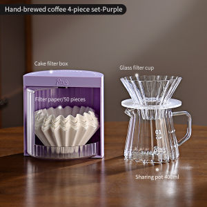 Bincoo Coffee Dripper Set Hand-brewed Coffee Pot Set Sharing Pot 400ml Filter Cup