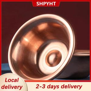 [COD] SHPYHT Local delivery Ship within 24 hours Pure Copper Water Supply Bowl Handmade Holy Water Bowl For Buddha  Supplies Fine Polished Water Supply Bowl