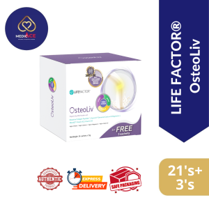 Life Factor OsteoLiv 21s + 3s FOC FREE GIFT(Exp: 02/2027)